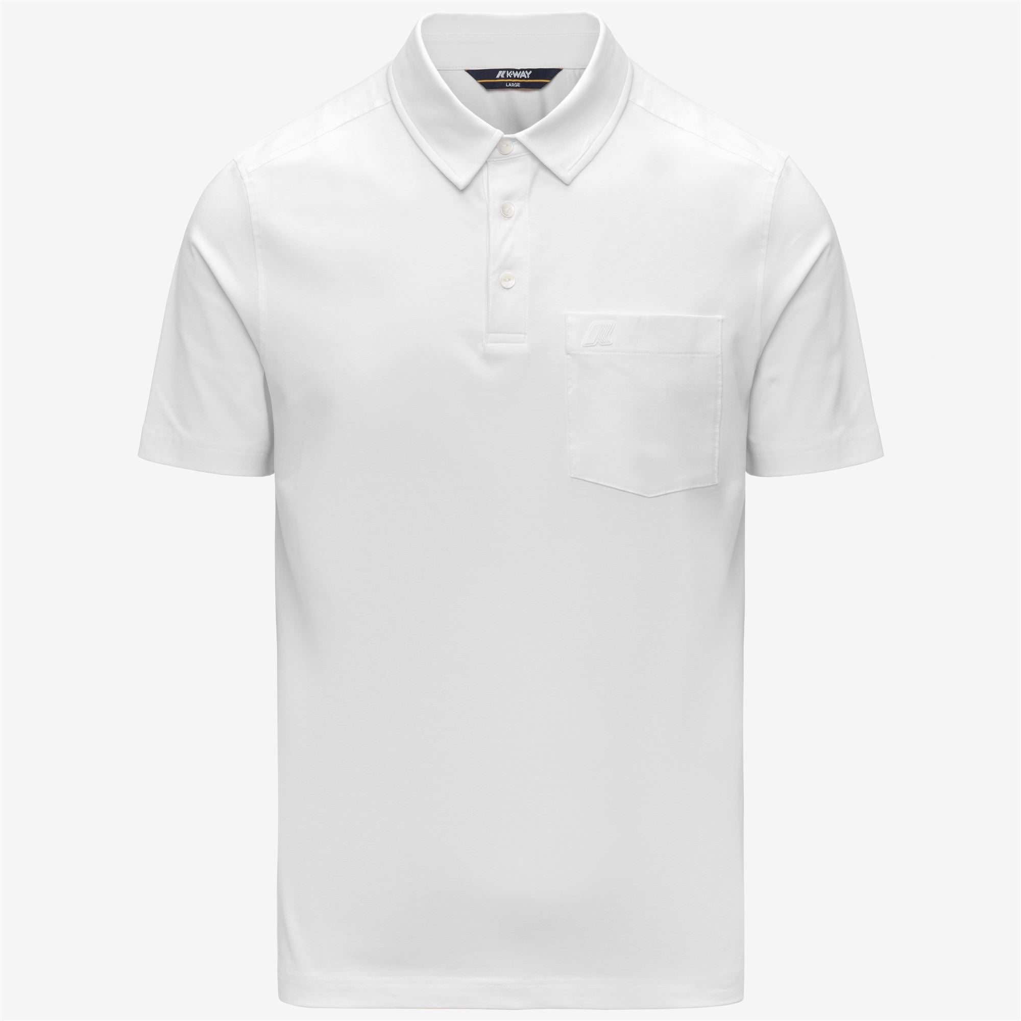 Polo Shirts_Man_VANOINE LIGHT STRETCH JERSEY_Polo_White - White - Commercial 1