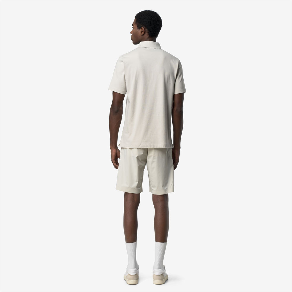 Polo Shirts_Man_VANOINE LIGHT STRETCH JERSEY_Polo_BEIGE LT - Commercial 6