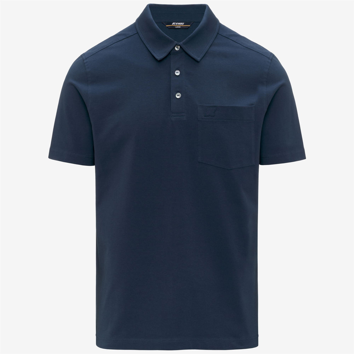 Polo Shirts_Man_VANOINE LIGHT STRETCH JERSEY_Polo_Blue Insignia - Commercial 1