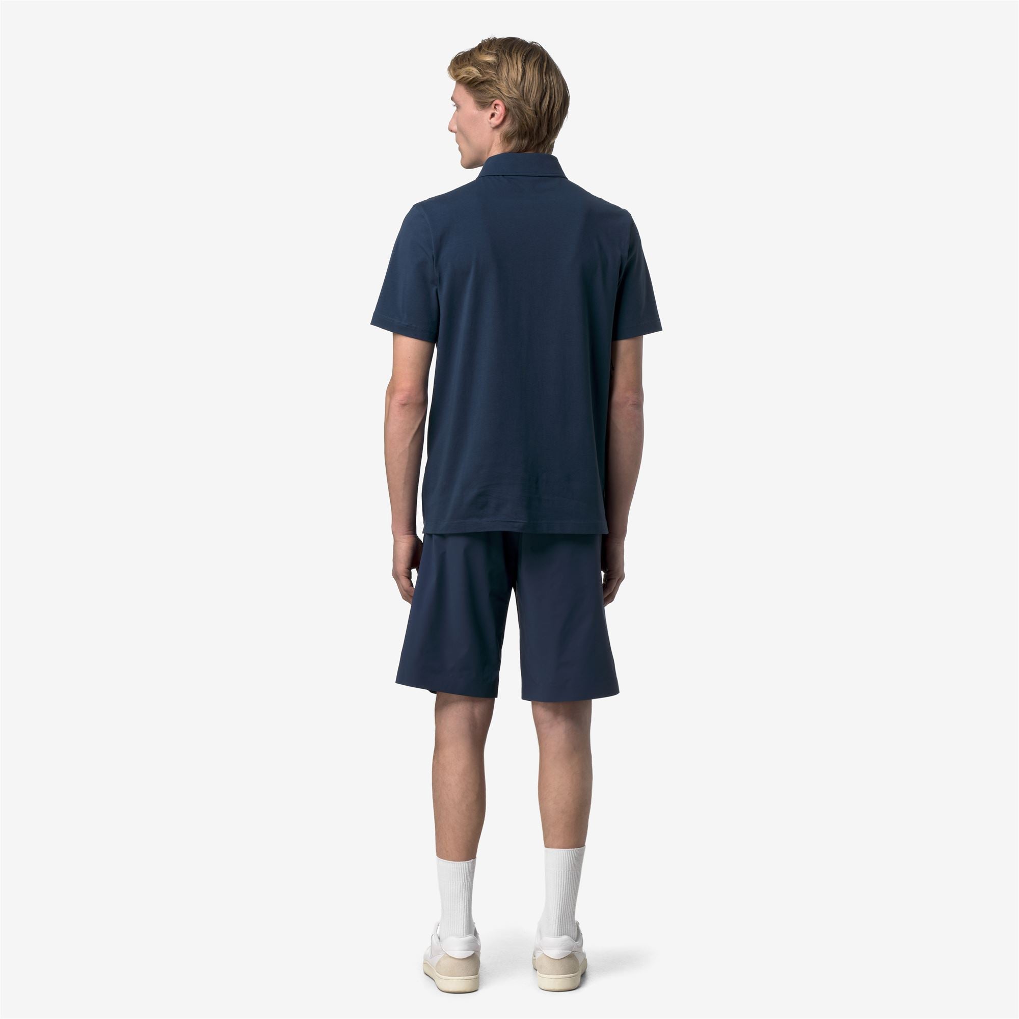 Polo Shirts_Man_VANOINE LIGHT STRETCH JERSEY_Polo_Blue Insignia - Commercial 6