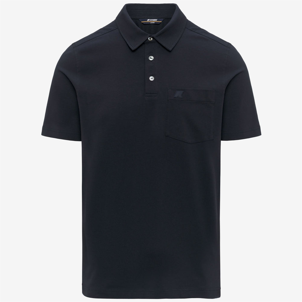 Polo Shirts_Man_VANOINE LIGHT STRETCH JERSEY_Polo_Blue Depth - Commercial 1