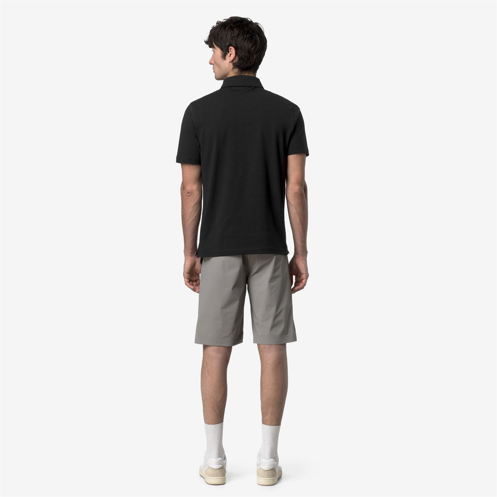 Polo Shirts_Man_VANOINE LIGHT STRETCH JERSEY_Polo_Black Pure - Black Pure - Commercial 6