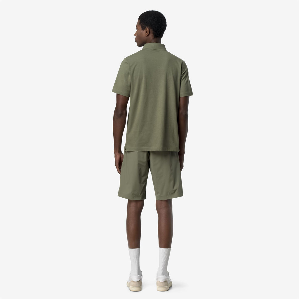 Polo Shirts_Man_VANOINE LIGHT STRETCH JERSEY_Polo_Green Lichen - Commercial 6