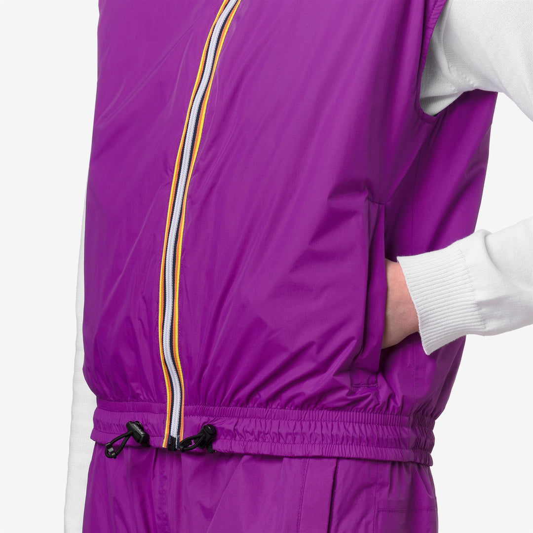 LE VRAI 4.0 CARINE WARM Chaquetas Chaleco Mujer Violet main
