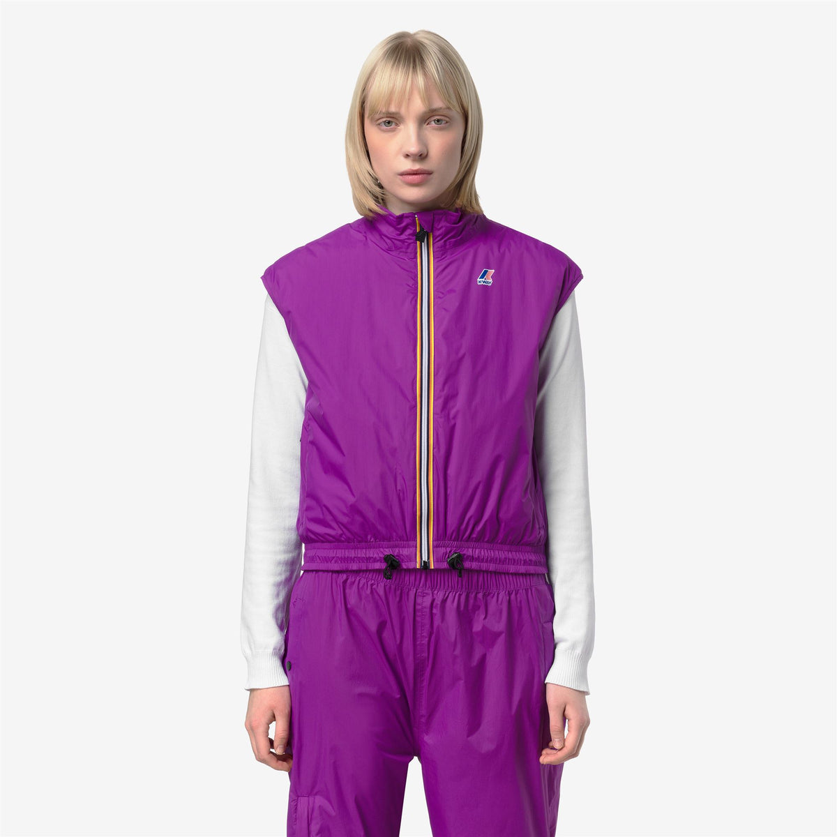 Jackets_WOMAN_LE VRAI 4.0 CARINE WARM_Vest_Violet - Commercial 4