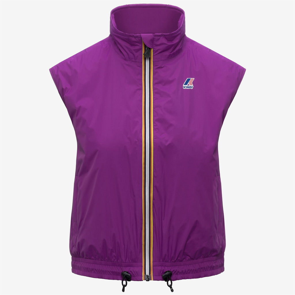 Jackets_WOMAN_LE VRAI 4.0 CARINE WARM_Vest_Violet - Commercial 1