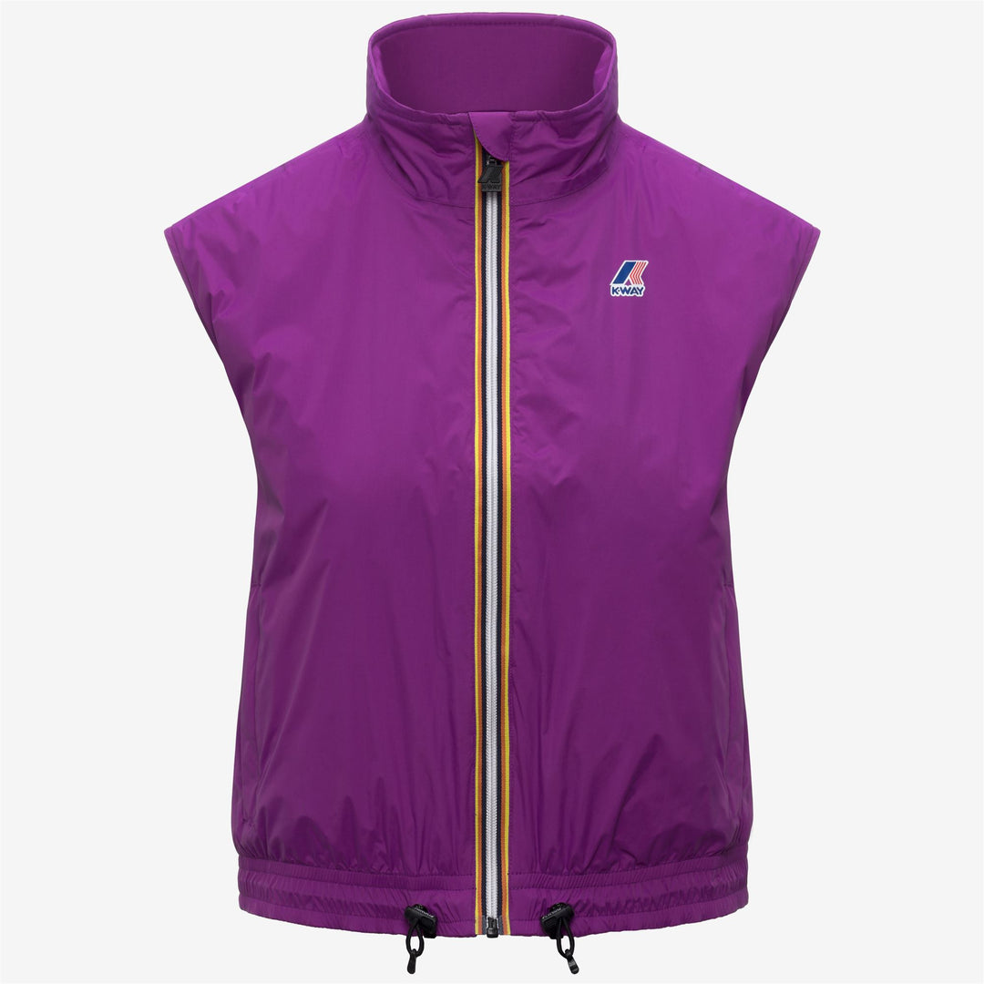 LE VRAI 4.0 CARINE WARM Chaquetas Chaleco Mujer Violet main
