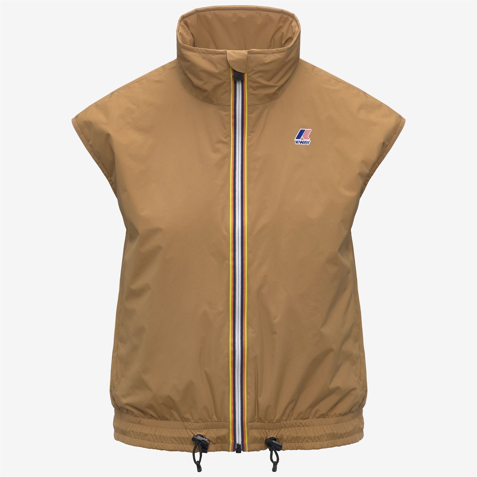 Jackets_WOMAN_LE VRAI 4.0 CARINE WARM_Vest_Brown Bistre - Commercial 1