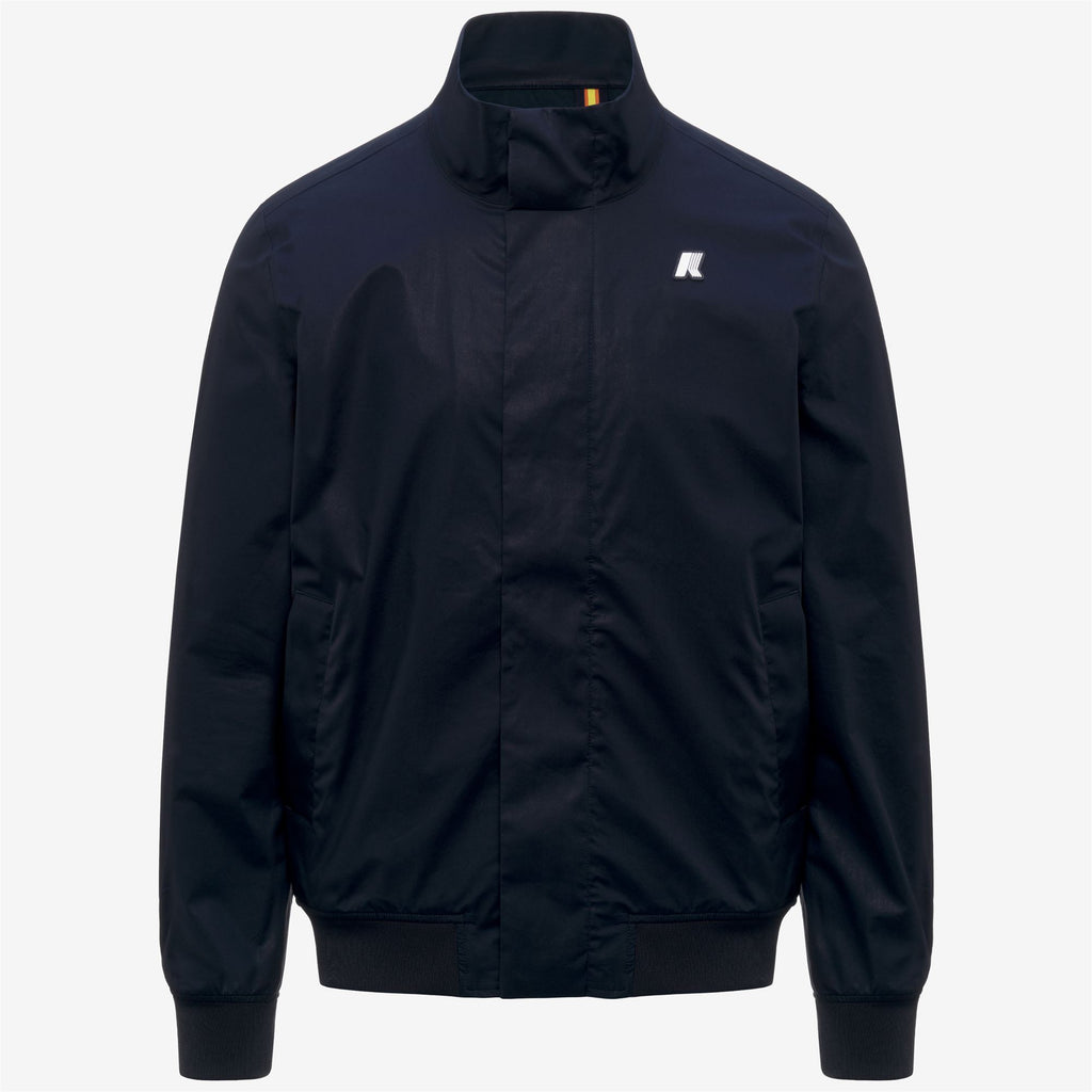Jackets_Man_ARSENE COTTON 3LAYERS_Short_Blue Depth - Commercial 1