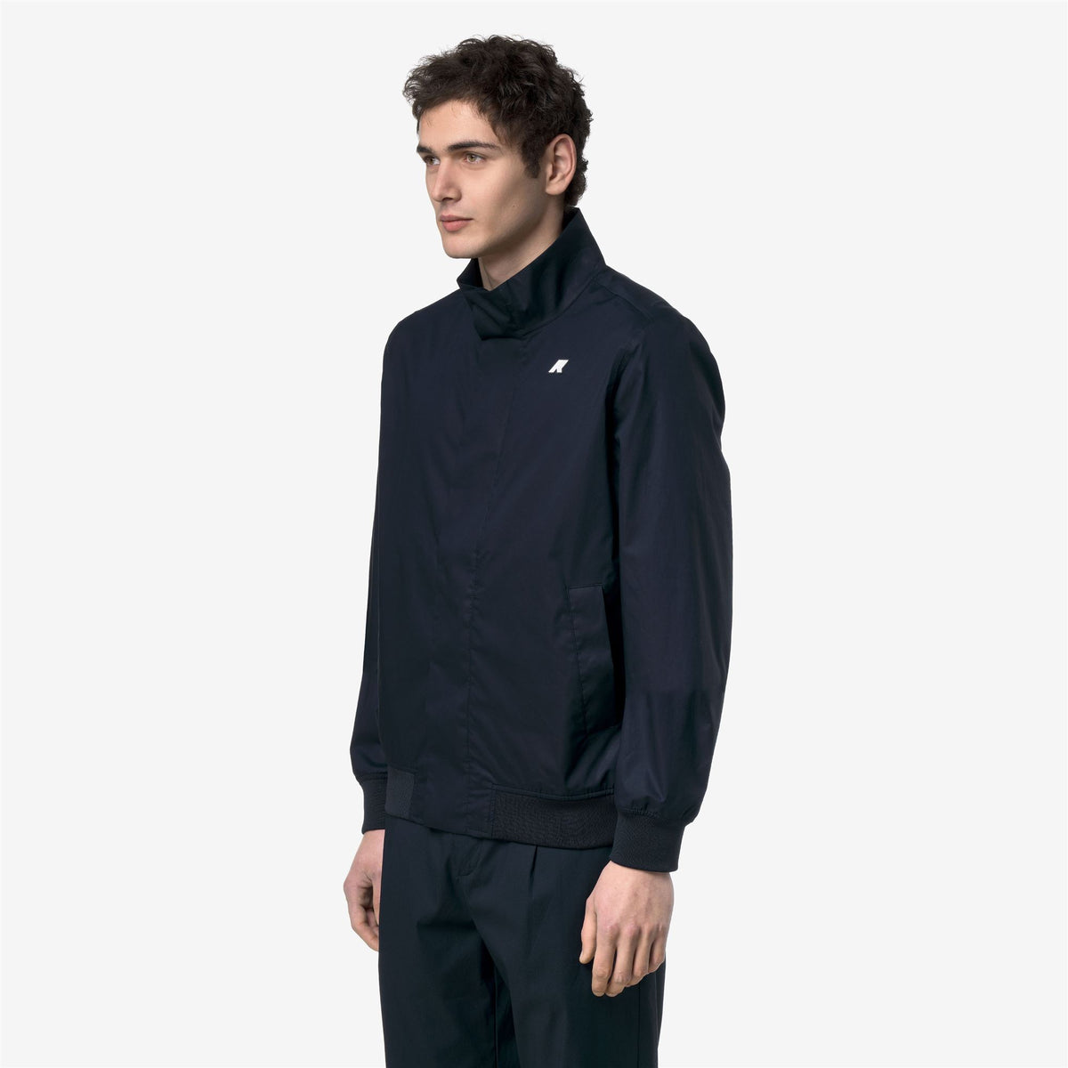 Jackets_Man_ARSENE COTTON 3LAYERS_Short_Blue Depth - Commercial 5