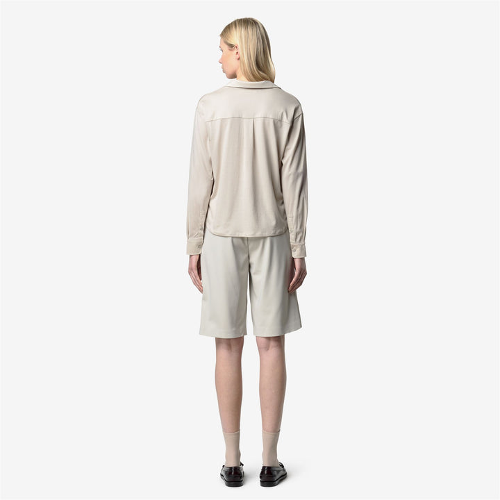 GRENERIE COTTON SILK - SHIRTS - Classica - Donna - BEIGE LT 5