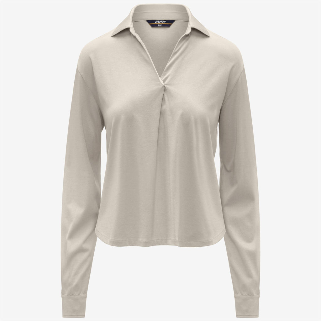 Shirts_Woman_GRENERIE COTTON SILK_Classic_BEIGE LT - Commercial 1
