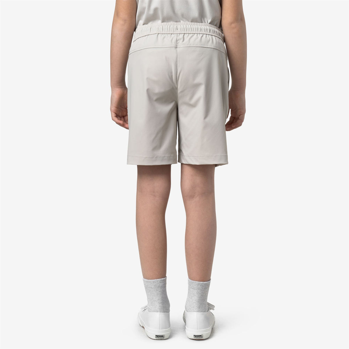 Shorts_Kid unisex_P. NESILIER TRAVEL_Sport Shorts_BEIGE LT - Commercial 6
