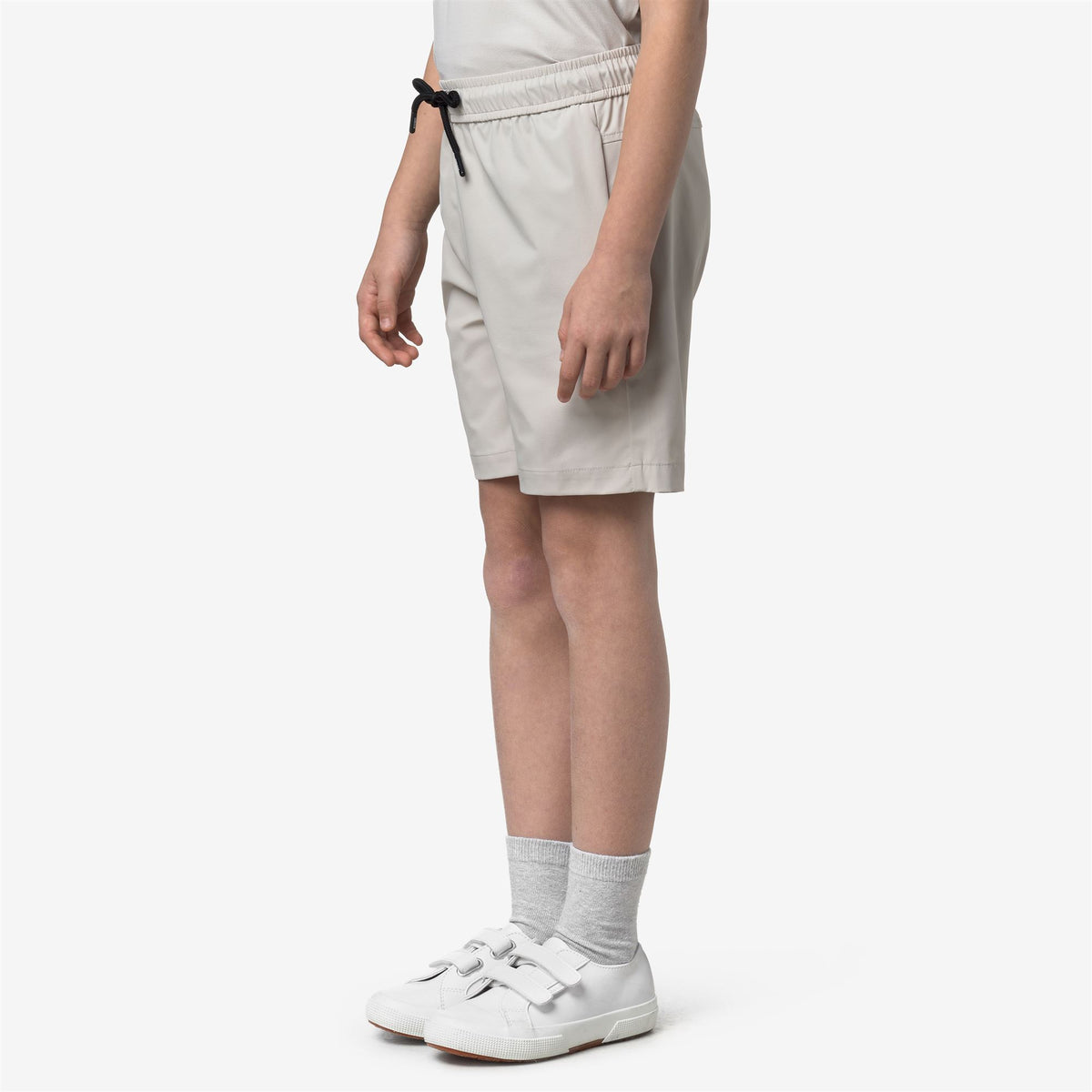 Shorts_Kid unisex_P. NESILIER TRAVEL_Sport Shorts_BEIGE LT - Commercial 5