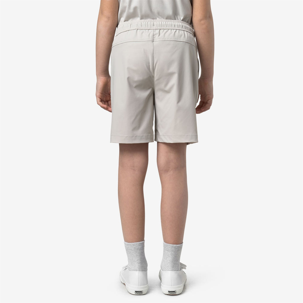 Shorts_Kid unisex_P. NESILIER TRAVEL_Sport Shorts_BEIGE LT - Commercial 6