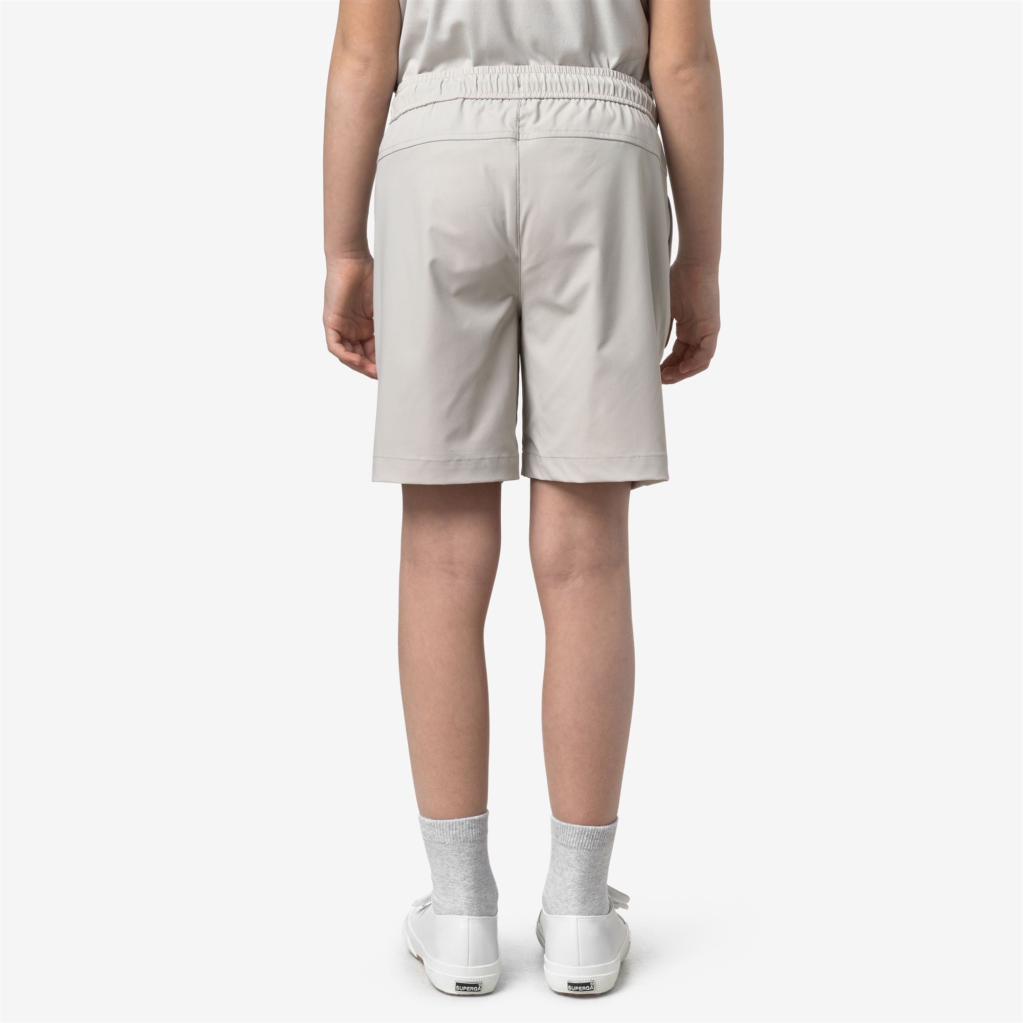 Shorts_Kid unisex_P. NESILIER TRAVEL_Sport Shorts_BEIGE LT - Commercial 6