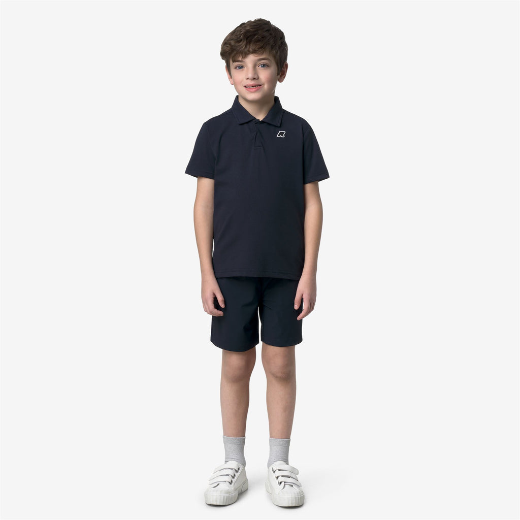 Shorts_Kid unisex_P. NESILIER TRAVEL_Sport Shorts_Blue Depth - Commercial 4
