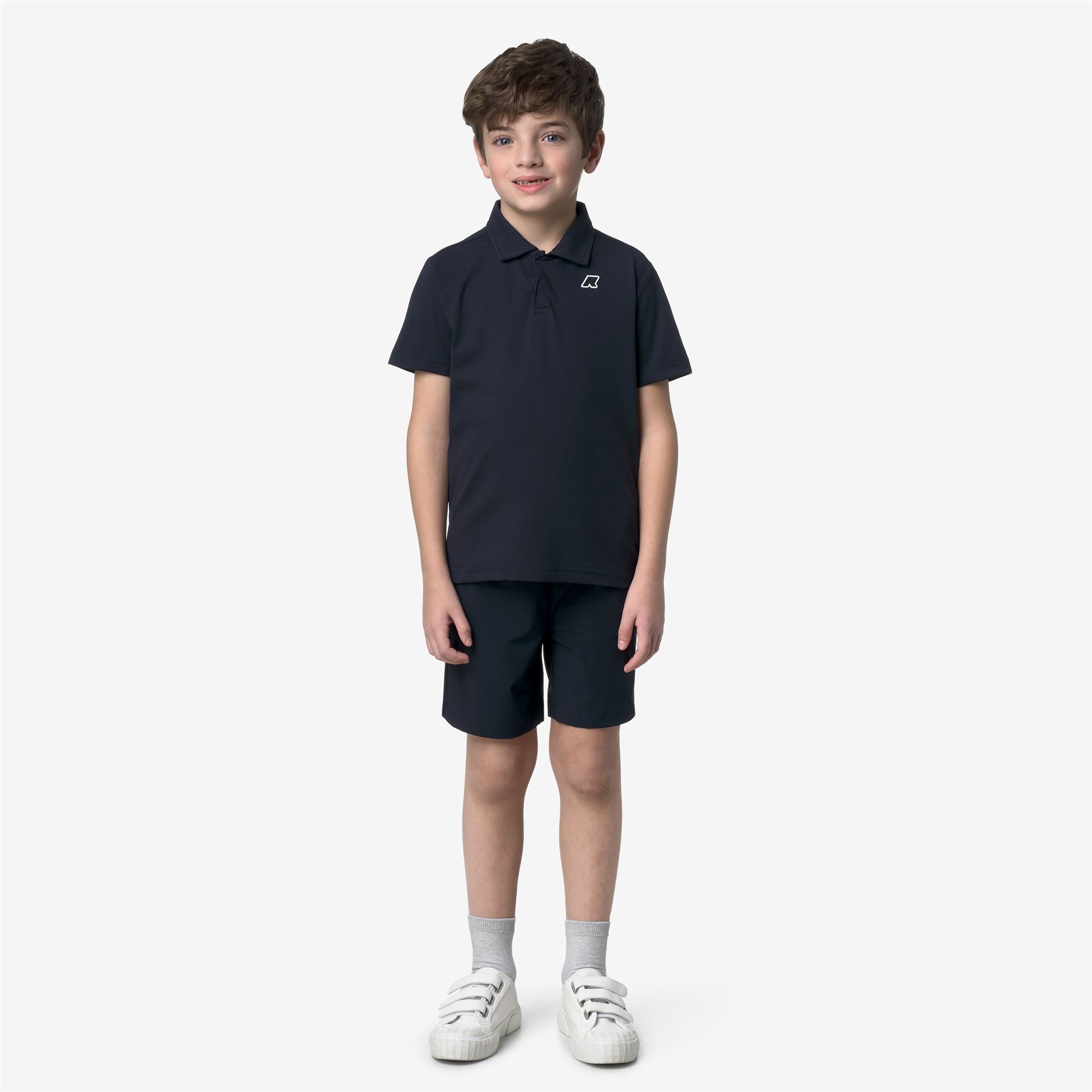Shorts_Kid unisex_P. NESILIER TRAVEL_Sport Shorts_Blue Depth - Commercial 4