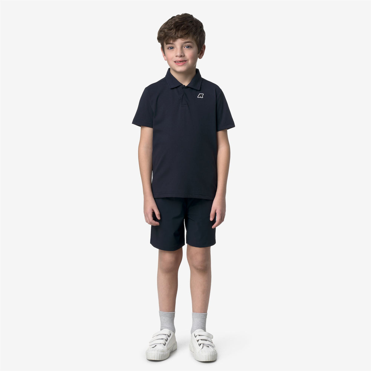 Shorts_Kid unisex_P. NESILIER TRAVEL_Sport Shorts_Blue Depth - Commercial 4