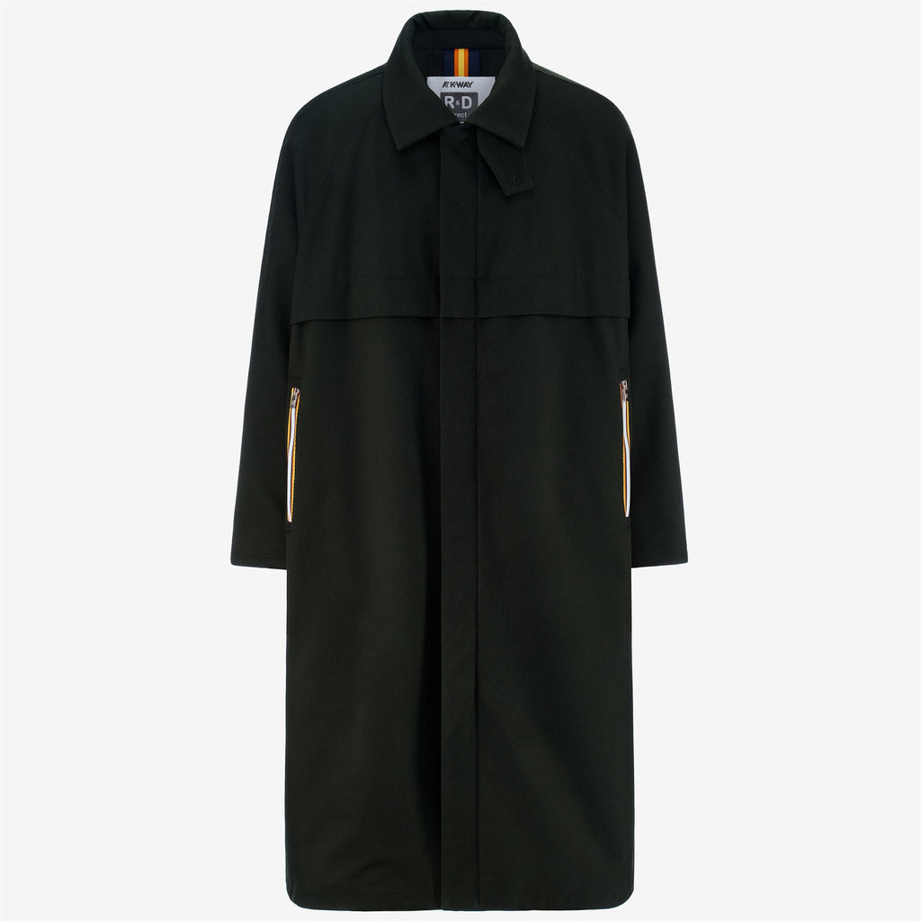 Jackets_Man_LODEL WOOL COVER_Long_Green Duffel - Commercial 1