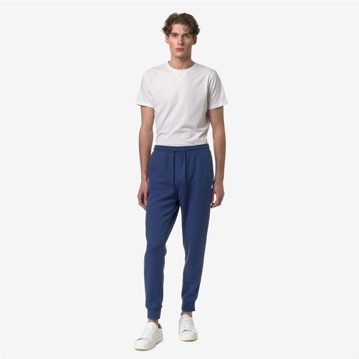 Pants_Man_MICK LIGHT SPACER_Sport Trousers_Blue Fiord - Commercial 4