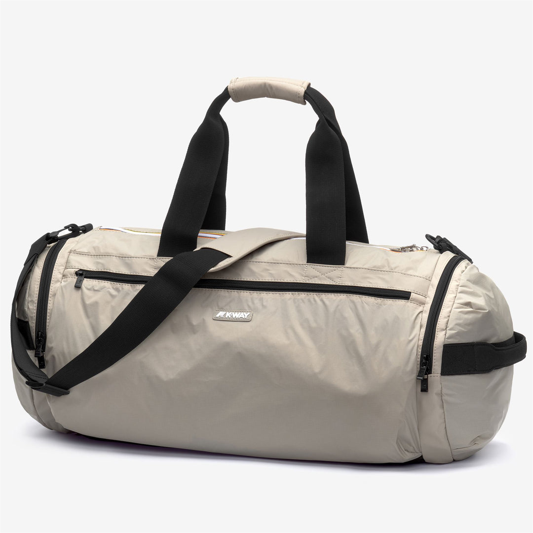 Green Unisex Lightweight Nylon Duffle Bag with Waterproof Features main