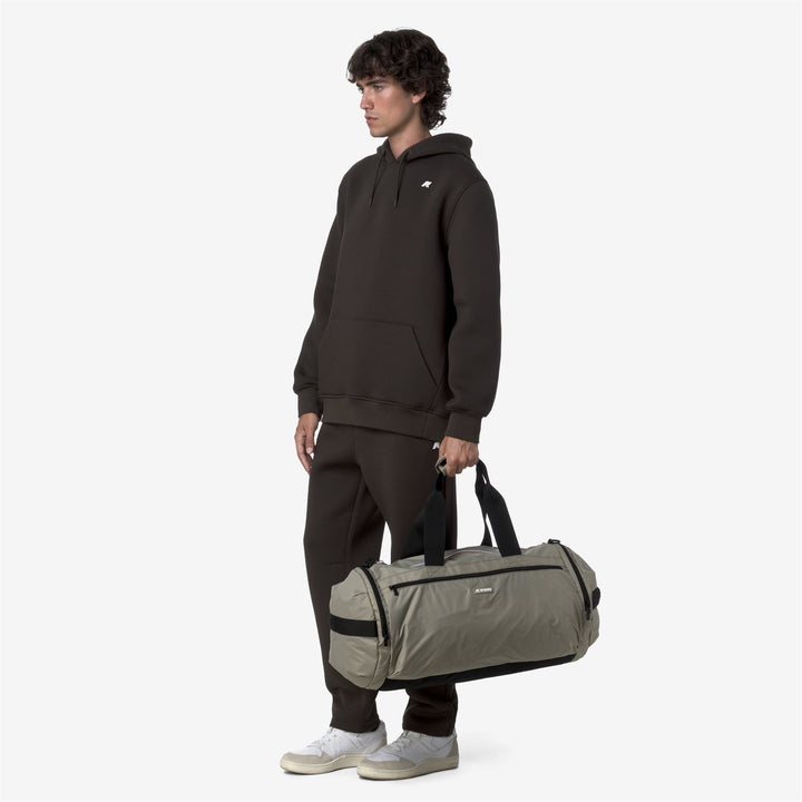 Green Unisex Lightweight Nylon Duffle Bag with Waterproof Features 5