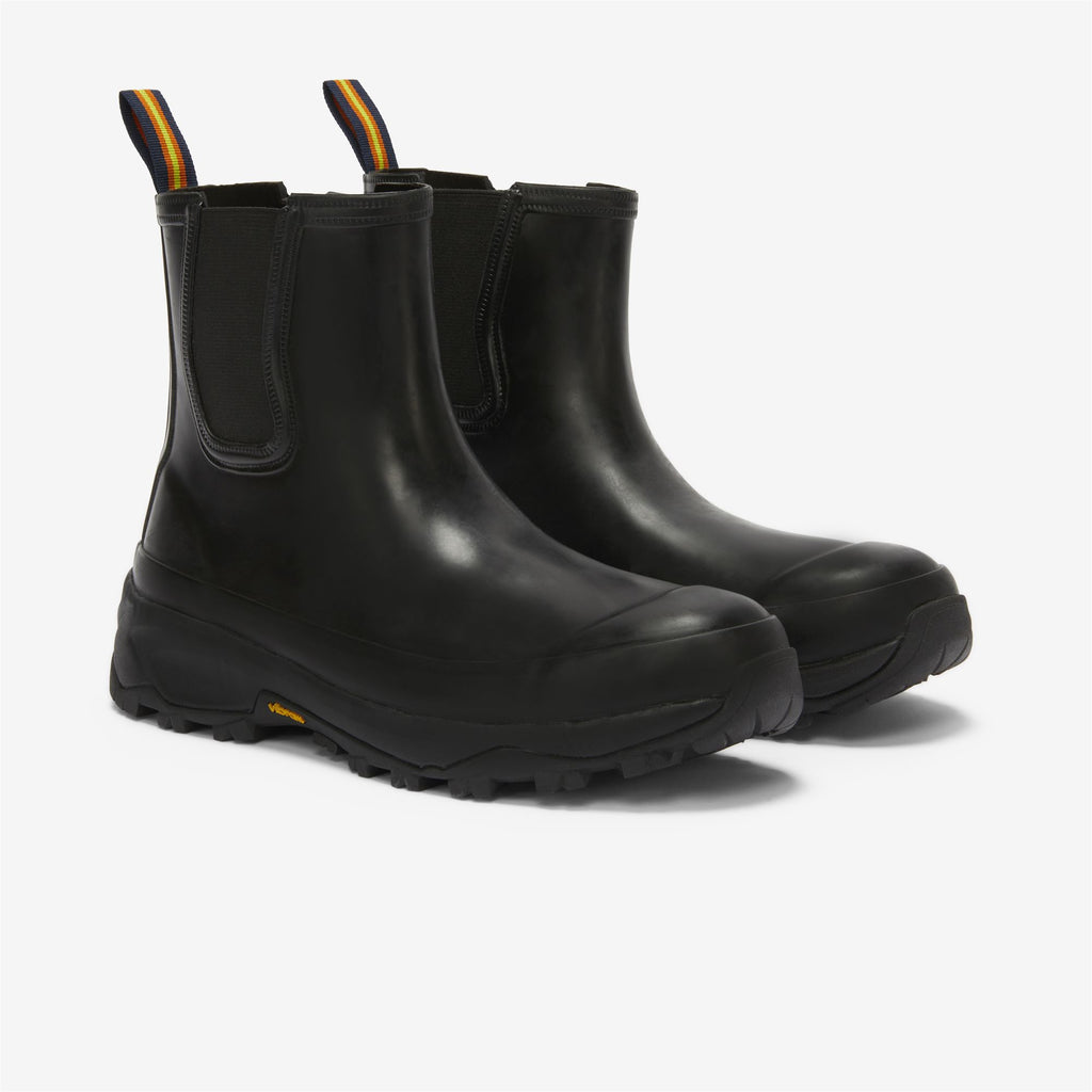 Rubber Boots_UNISEX_RAIMOND_Mid Cut_Black Pure - Commercial 1