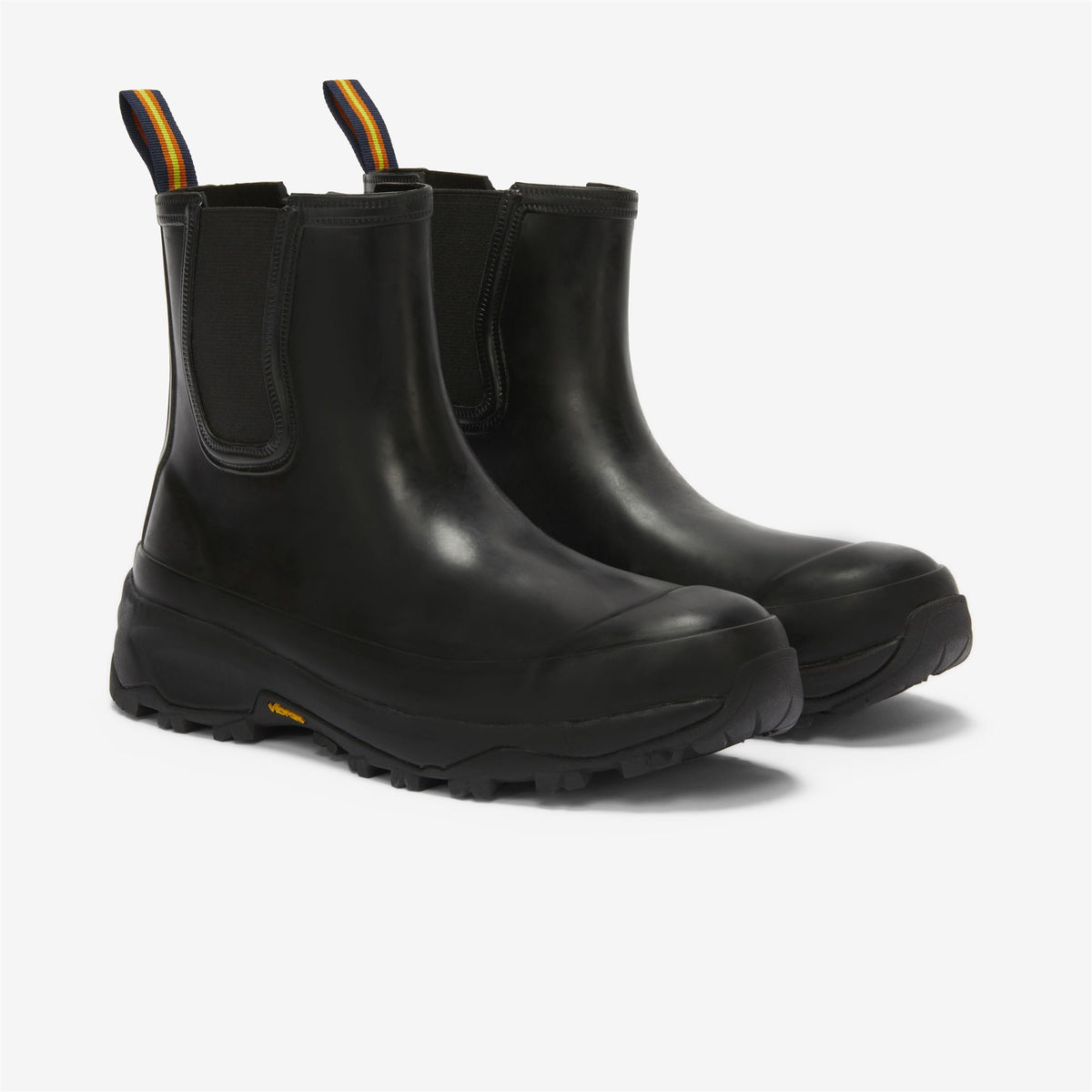 Rubber Boots_UNISEX_RAIMOND_Mid Cut_Black Pure - Commercial 1