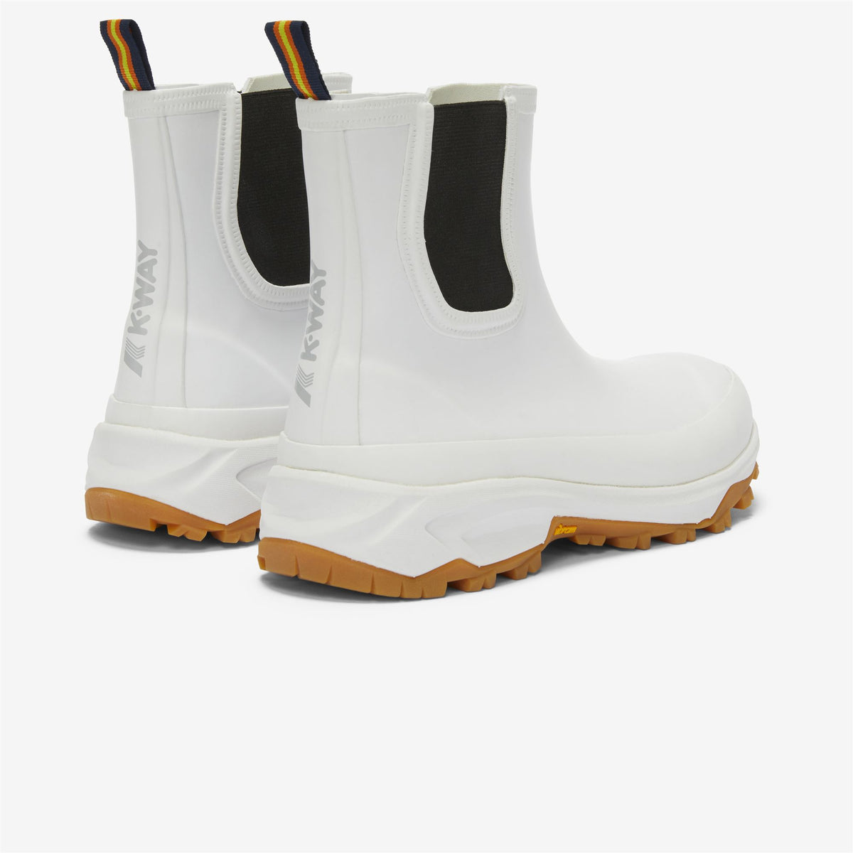 Rubber Boots_UNISEX_RAIMOND_Mid Cut_White Milk - Commercial 2