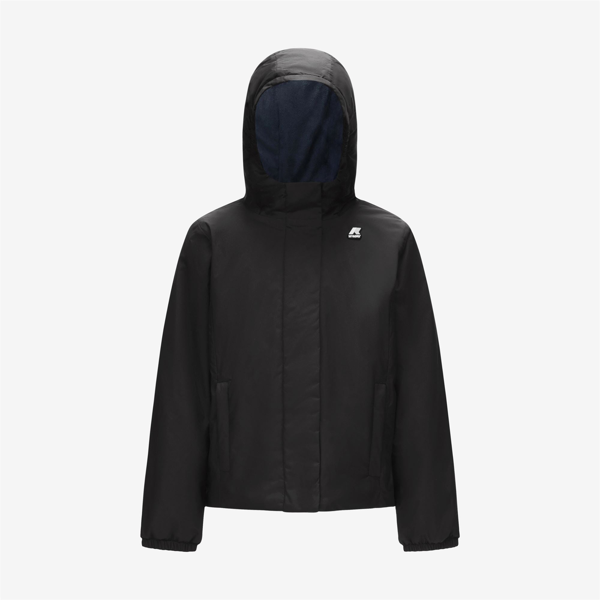Jackets_Girl_P. LILY MICRO RIPSTOP MARMOTTA_Short_Black Pure - Blue Depth - Commercial 1