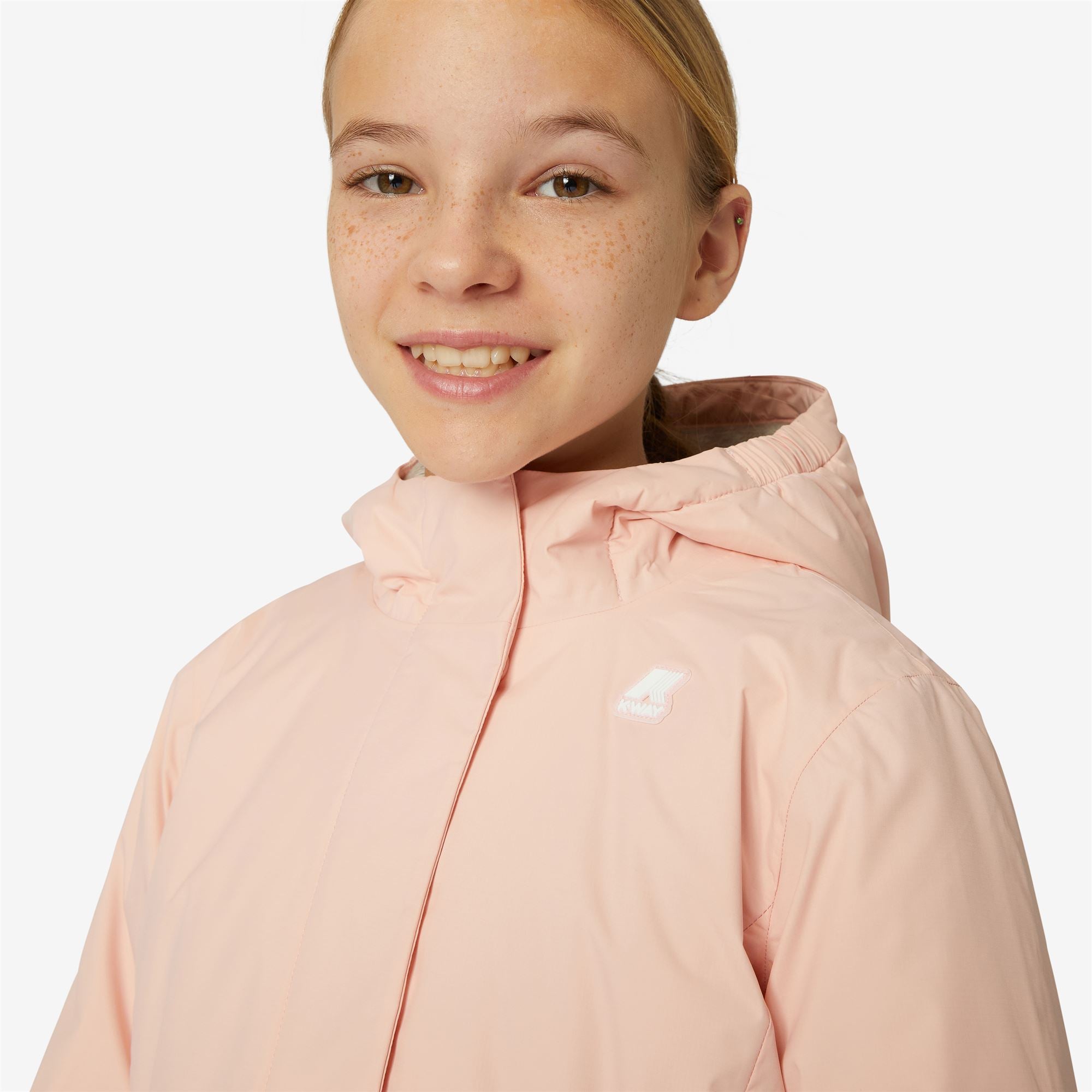Jackets_GIRL_P. LILY MICRO RIPSTOP MARMOTTA_Short_Pink Dafne - Grey Goat - Commercial 7