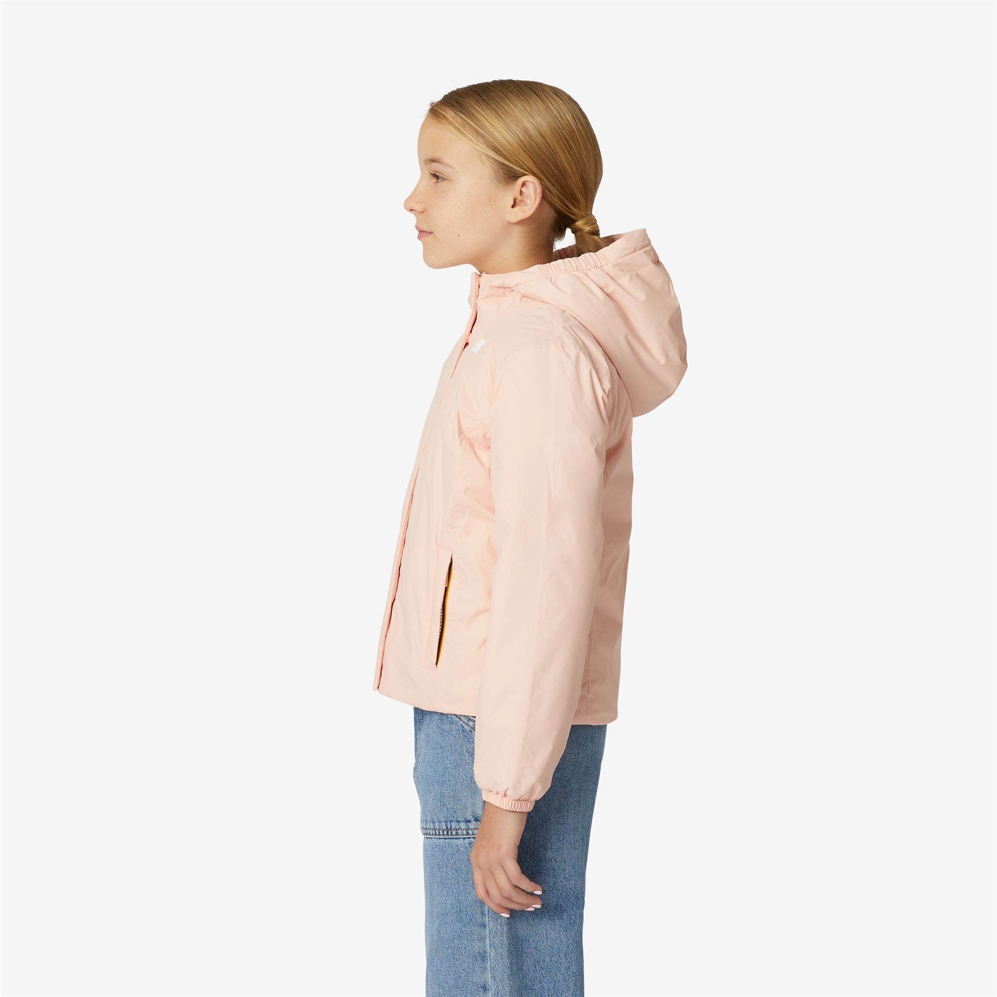 Jackets_GIRL_P. LILY MICRO RIPSTOP MARMOTTA_Short_Pink Dafne - Grey Goat - Commercial 5