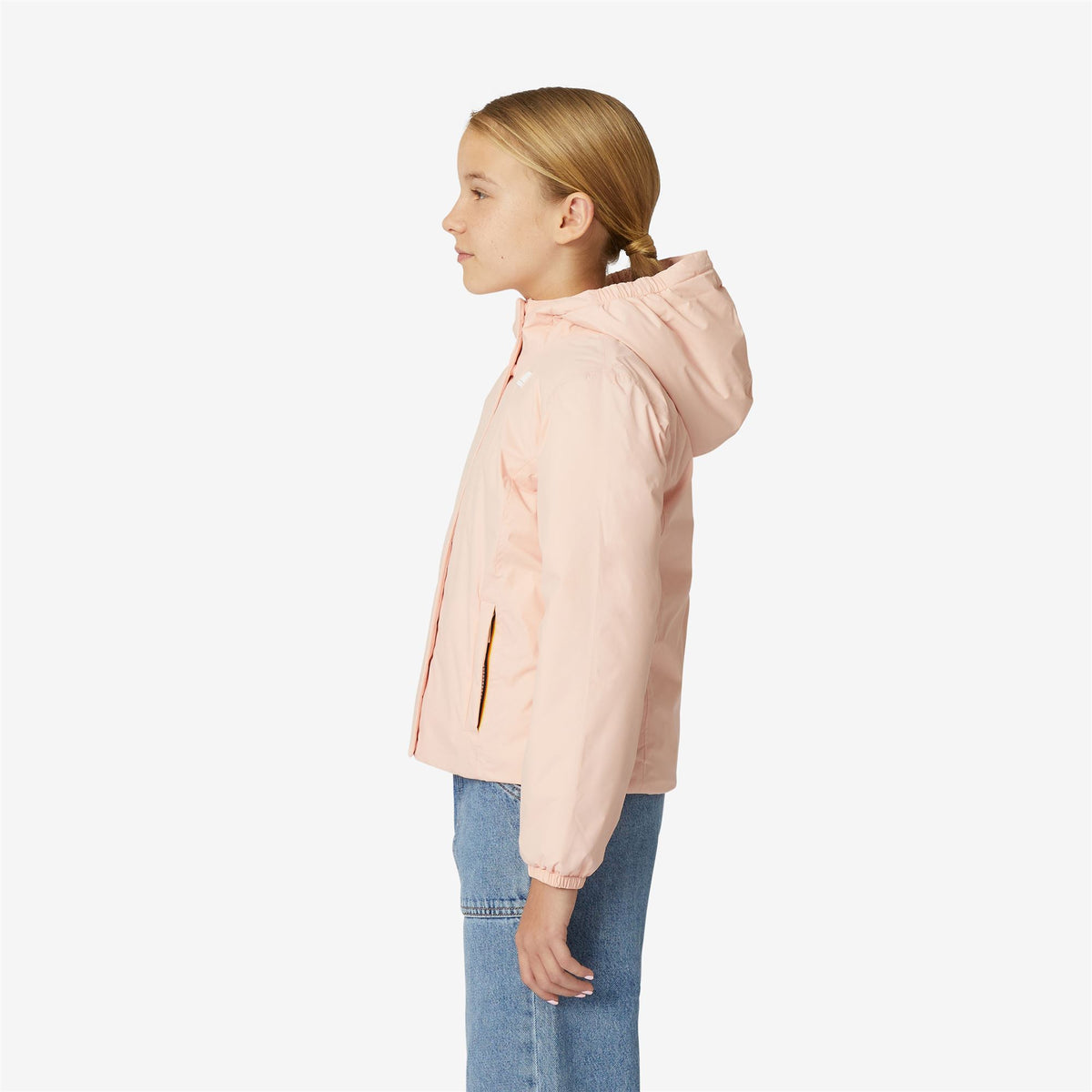 Jackets_GIRL_P. LILY MICRO RIPSTOP MARMOTTA_Short_Pink Dafne - Grey Goat - Commercial 5