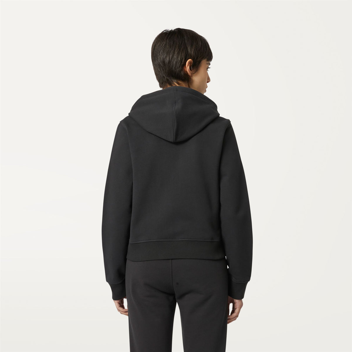 Fleece_WOMAN_DELINE_Jacket_Black Pure - Commercial 6