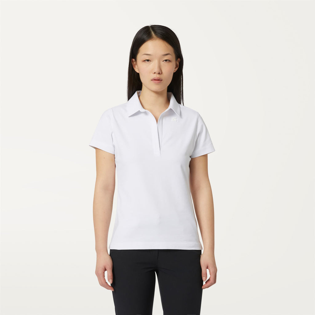 Polo Shirts_WOMAN_CHARLETTE_Polo_White - Commercial 4