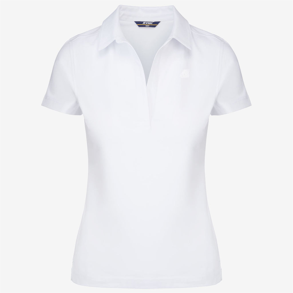 Polo Shirts_WOMAN_CHARLETTE_Polo_White - Commercial 1