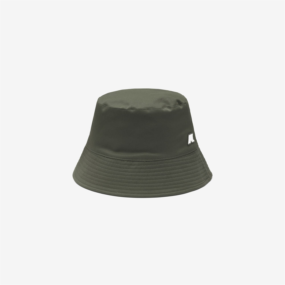 Grey Green Unisex Winter Bucket Hat with Water-Resistant Fabric 02