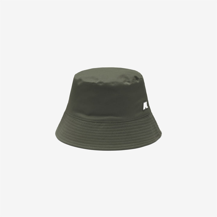 Grey Green Unisex Winter Bucket Hat with Water-Resistant Fabric 2
