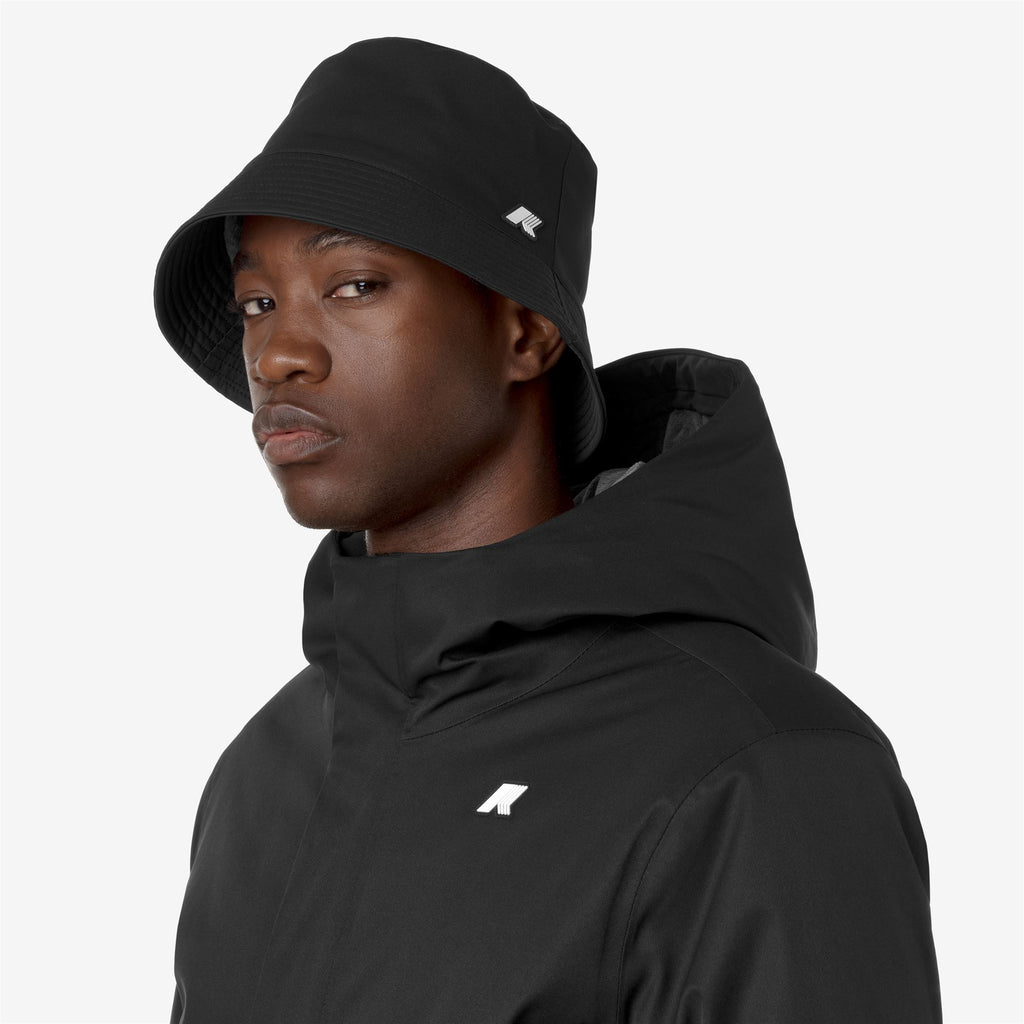 Headwear_UNISEX_PASCALLE TWILL MARMOTTA_Hat_Black P-Blue A - Commercial 4