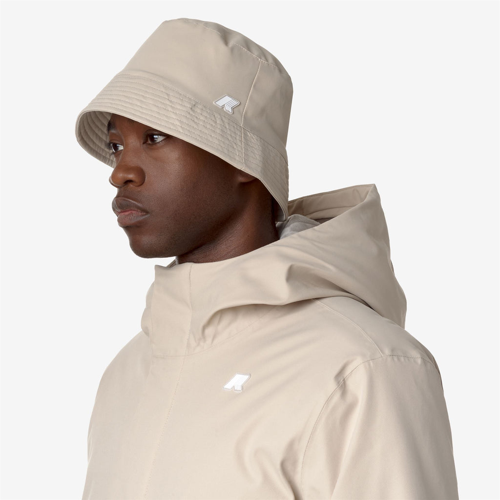 Headwear_UNISEX_PASCALLE TWILL MARMOTTA_Hat_Beige G-Grey B - Commercial 4