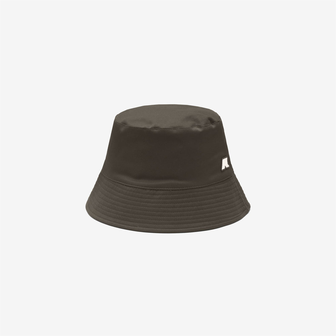 Black olive Unisex Winter Bucket Hat with Water-Resistant Fabric 01