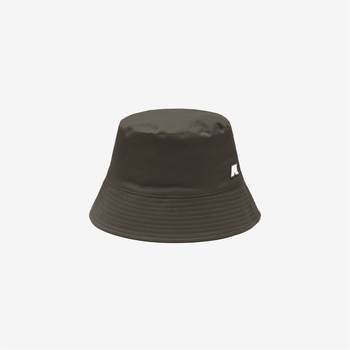 Sombrero de pescador unisex de invierno color oliva negro con tejido resistente al agua 1