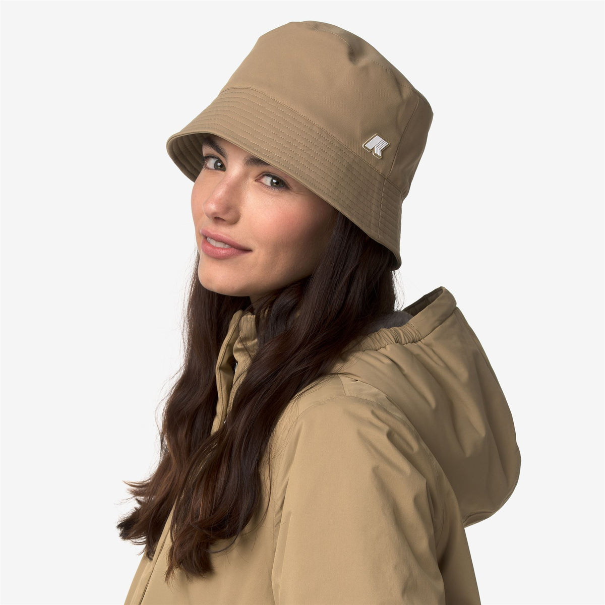 Headwear_Unisex_PASCALLE TWILL MARMOTTA_Hat_Beige Khaki - Grey Warm - Commercial 4