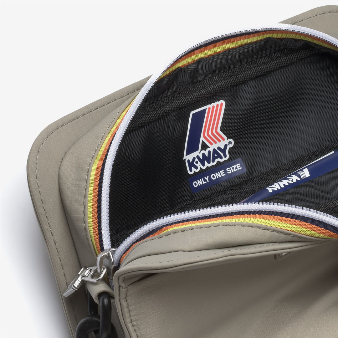 Borsa a marsupio verde da donna con tracolla staccabile main