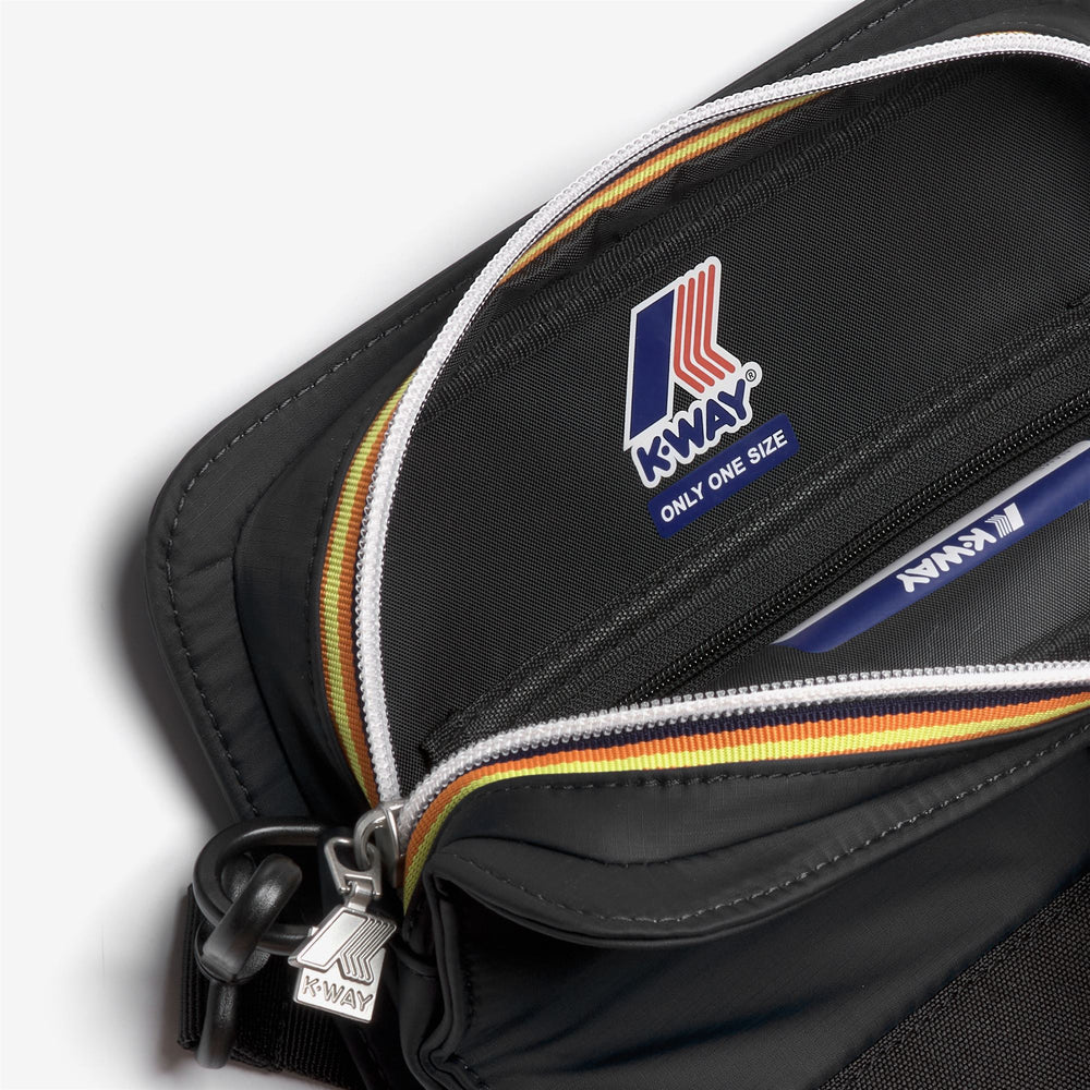 Black Grey Women's Waterproof Pouch Bag for Everyday Use 02