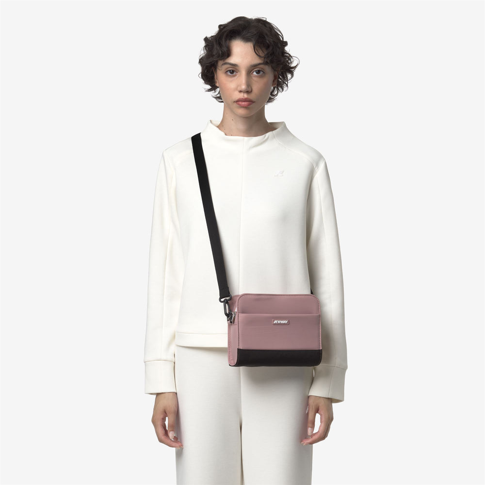 Brown Women's Waterproof Pouch Bag with Detachable Shoulder Strap 02