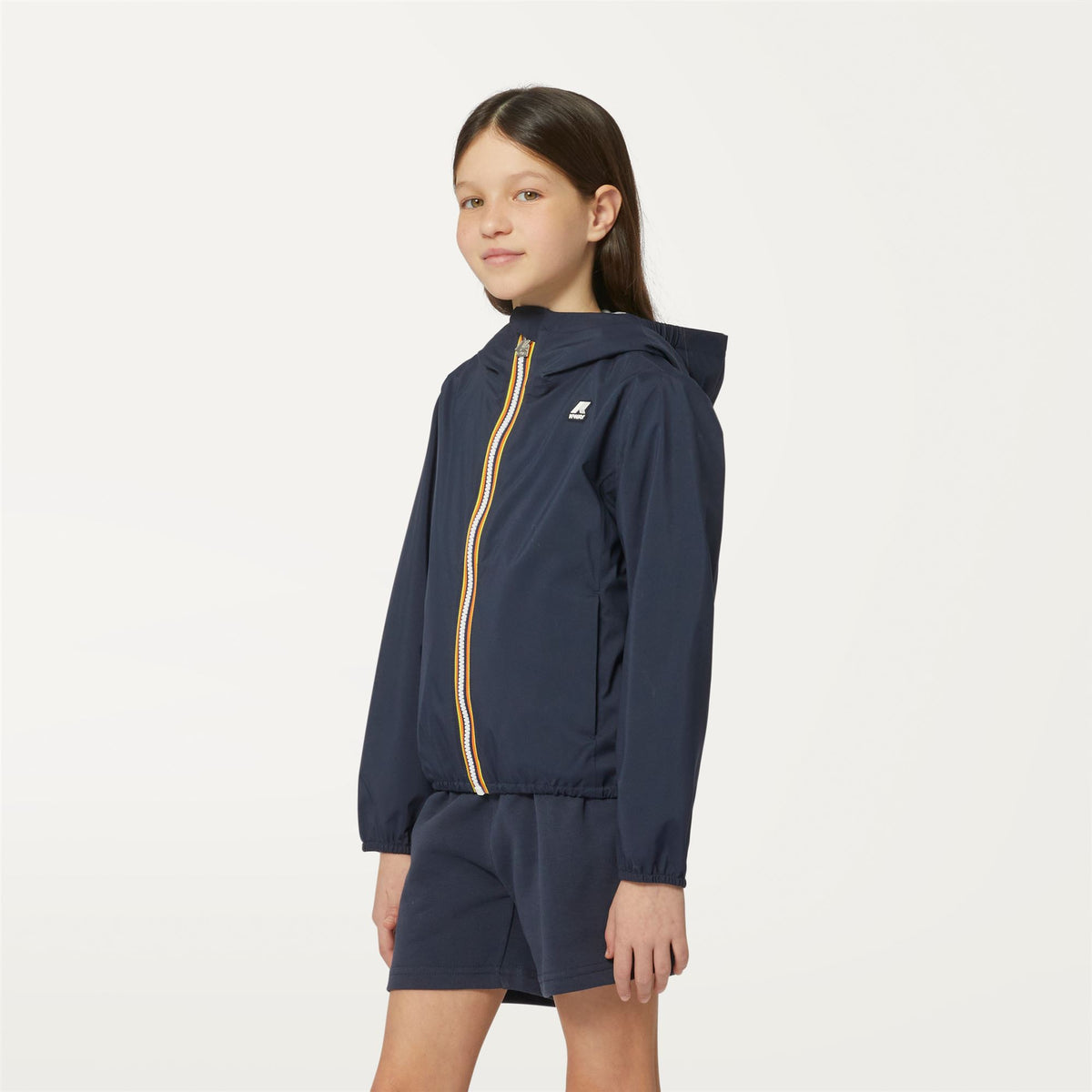 Jackets_Girl_P. LILY STRETCH POLY JERSEY_Short_Blue Depth - Commercial 5