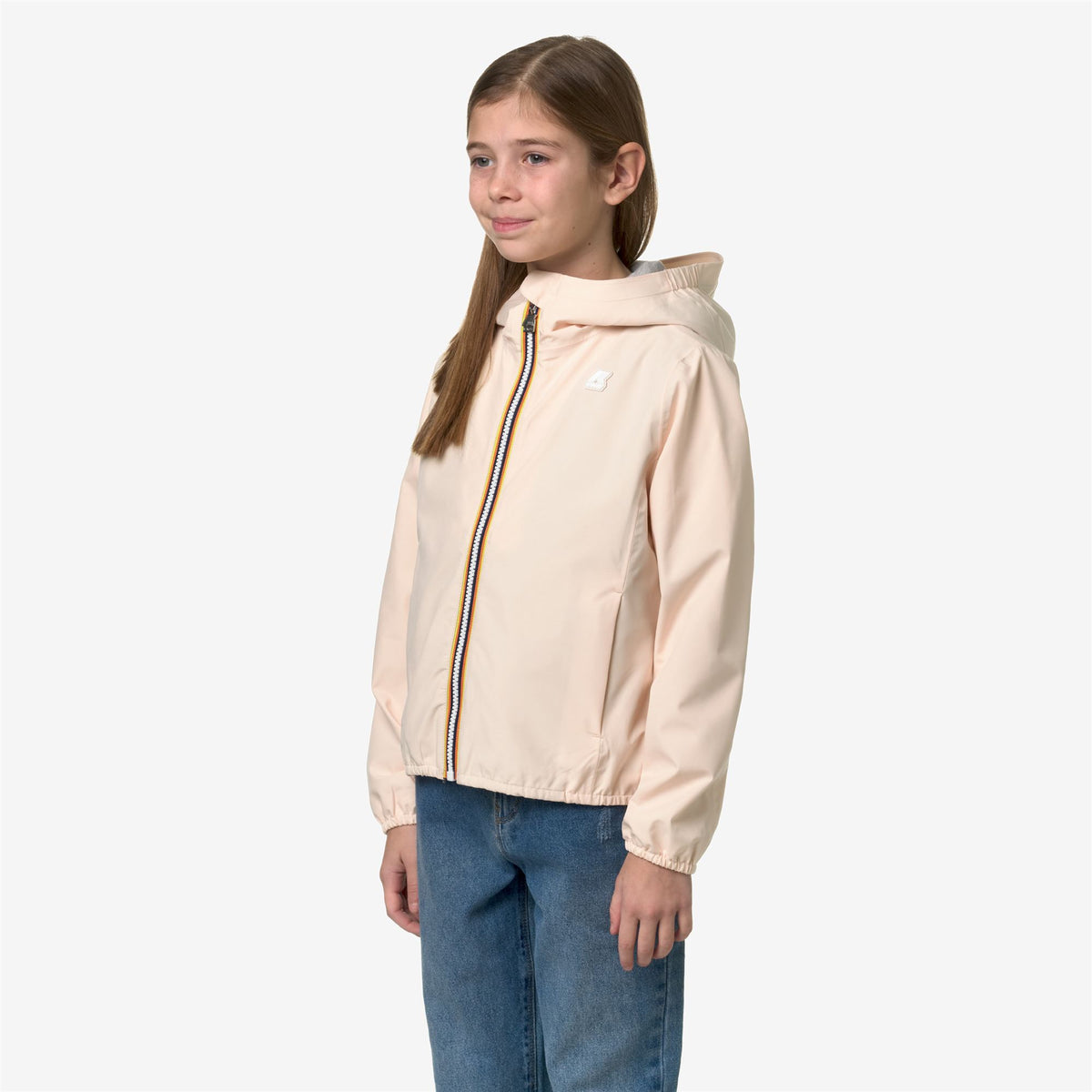 Jackets_Girl_P. LILY STRETCH POLY JERSEY_Short_Pink Gardenia - Commercial 5
