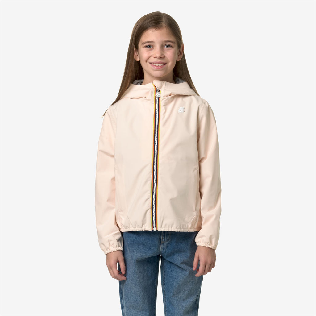 Jackets_Girl_P. LILY STRETCH POLY JERSEY_Short_Pink Gardenia - Commercial 4